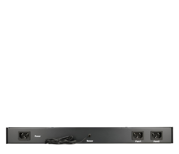 ExtraLink  Termostat 19" 1U (czarna) - 1323261 - zdjęcie 4